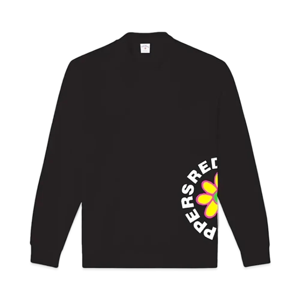 Noah x Red Hot Chili Peppers Flower Logo Mock Neck "Black"