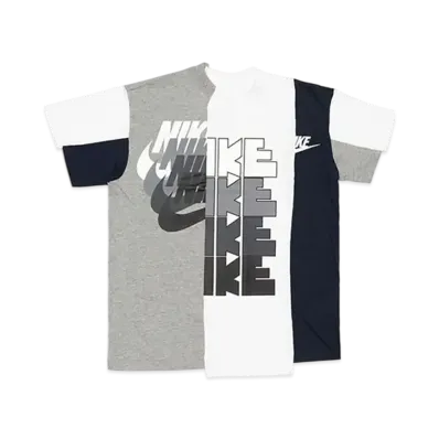 Nike x sacai Women's 19AW Hybrid T-shirt "Grey"
