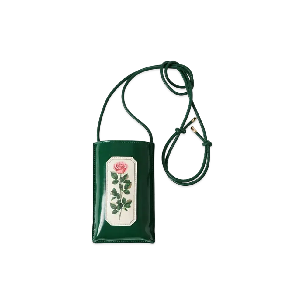 BEAMS COUTURE x RURU MARY’S Smartphone Shoulder "Green"
