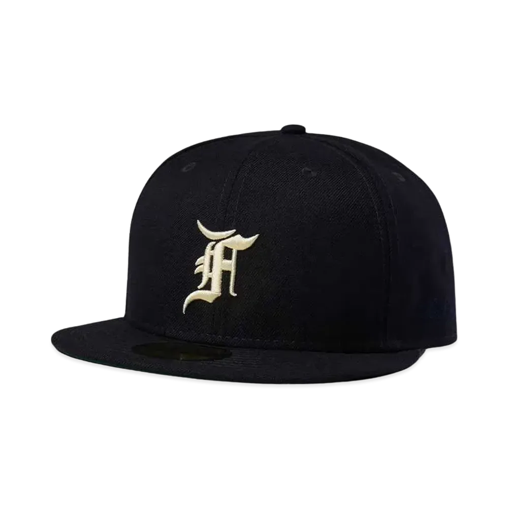 FEAR OF GOD ESSENTIALS New Era Fitted Cap (FW20) "Navy"