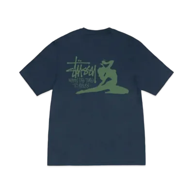 Stussy Relax Tee "Navy"