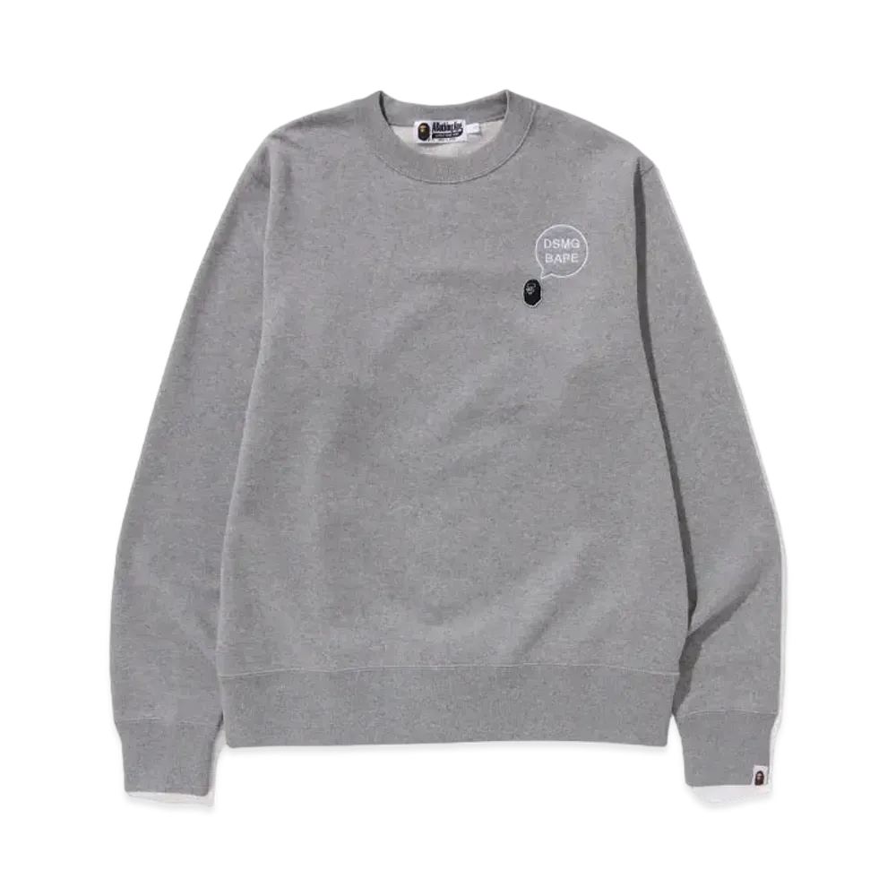 A BATHING APE x Dover Street Market Crewneck "Gray"