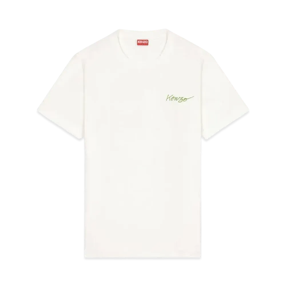 KENZO Women's 'KENZO Women's POPPY' LOOSE T-SHIRT "Off White"