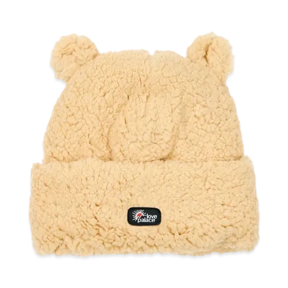 PALACE Love PALACE Fuzzy Ears Beanie "Soft White"