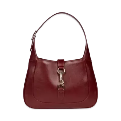 GUCCI Jackie Small Shoulder Bag "Rosso Ancora"