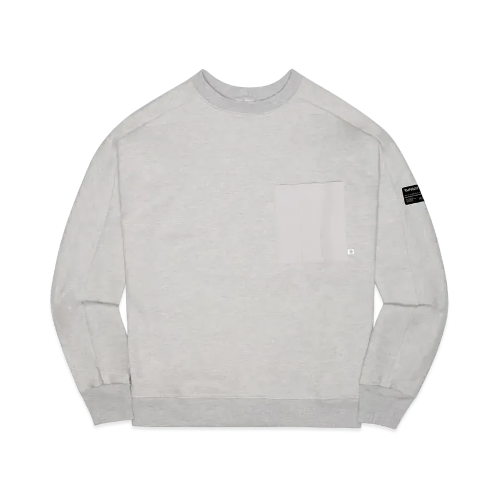 Richardson COMBAT PANEL CREWNECK SWEATSHIRT "Grey"