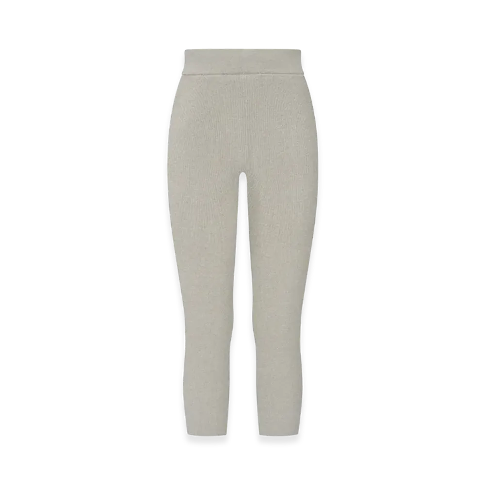 FEAR OF GOD ESSENTIALS Women's Rib Knit Capri "Seal"