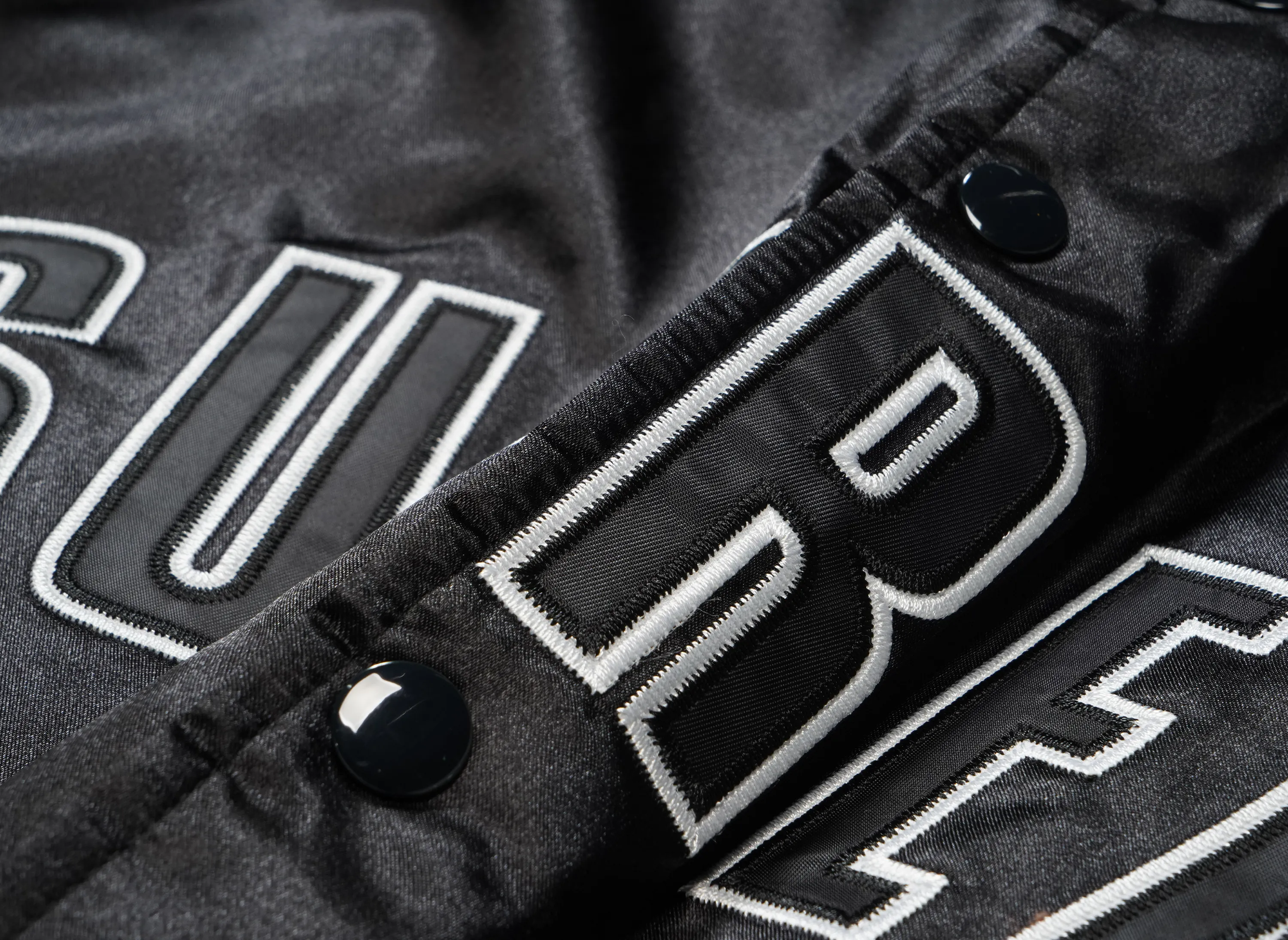 Supreme x Champion Satin Varsity Jacket 