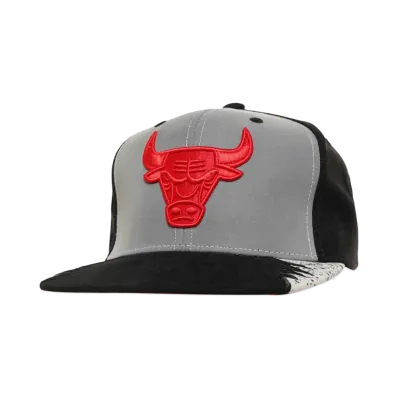 Mitchell&Ness NBA DAY 5 SNAPBACK BULLS "GREY-BLACK"