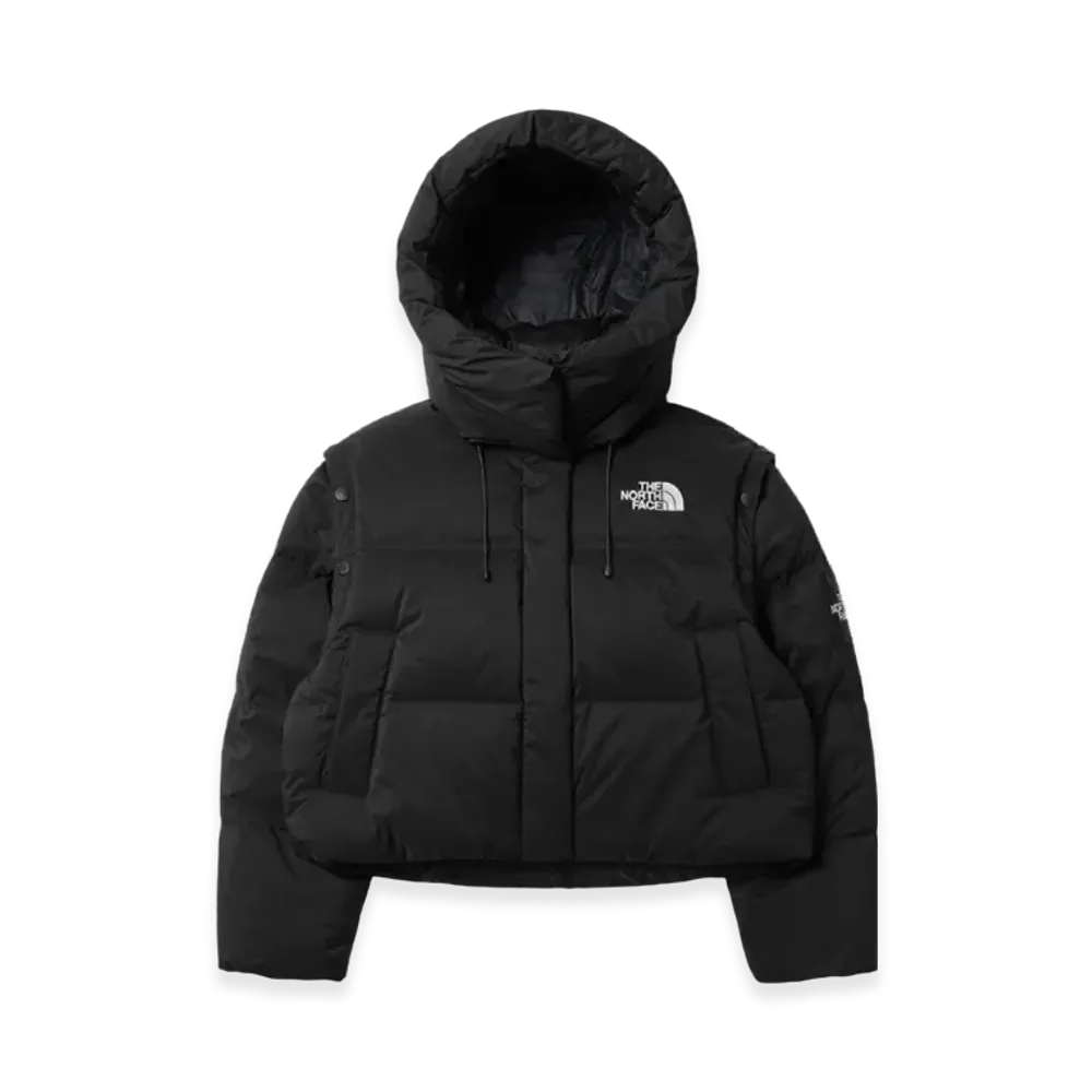 The North Face Novelty Nuptse Detachable RDS Down Jacket (W) "Black"