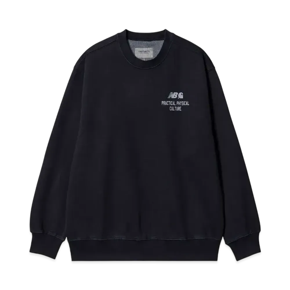 Carhartt WIP x New Balance Sculpture Center Sweatshirt "Dark Navy/Wax"
