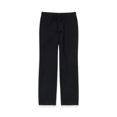 AURALEE Airy Wool Viyella Easy Pants "Dark Navy"