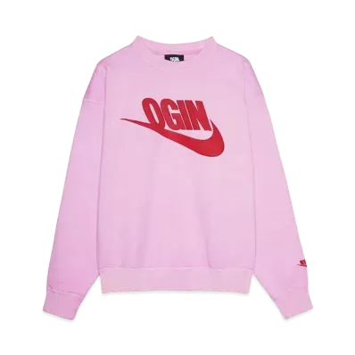 NIGO x Nike AS NRG Crew Fleece "Pink"(OGIN)