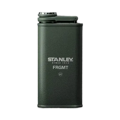 FRAGMENT DESIGN x STANLEY Classic Flask (0.23L) "Hammertone Green"
