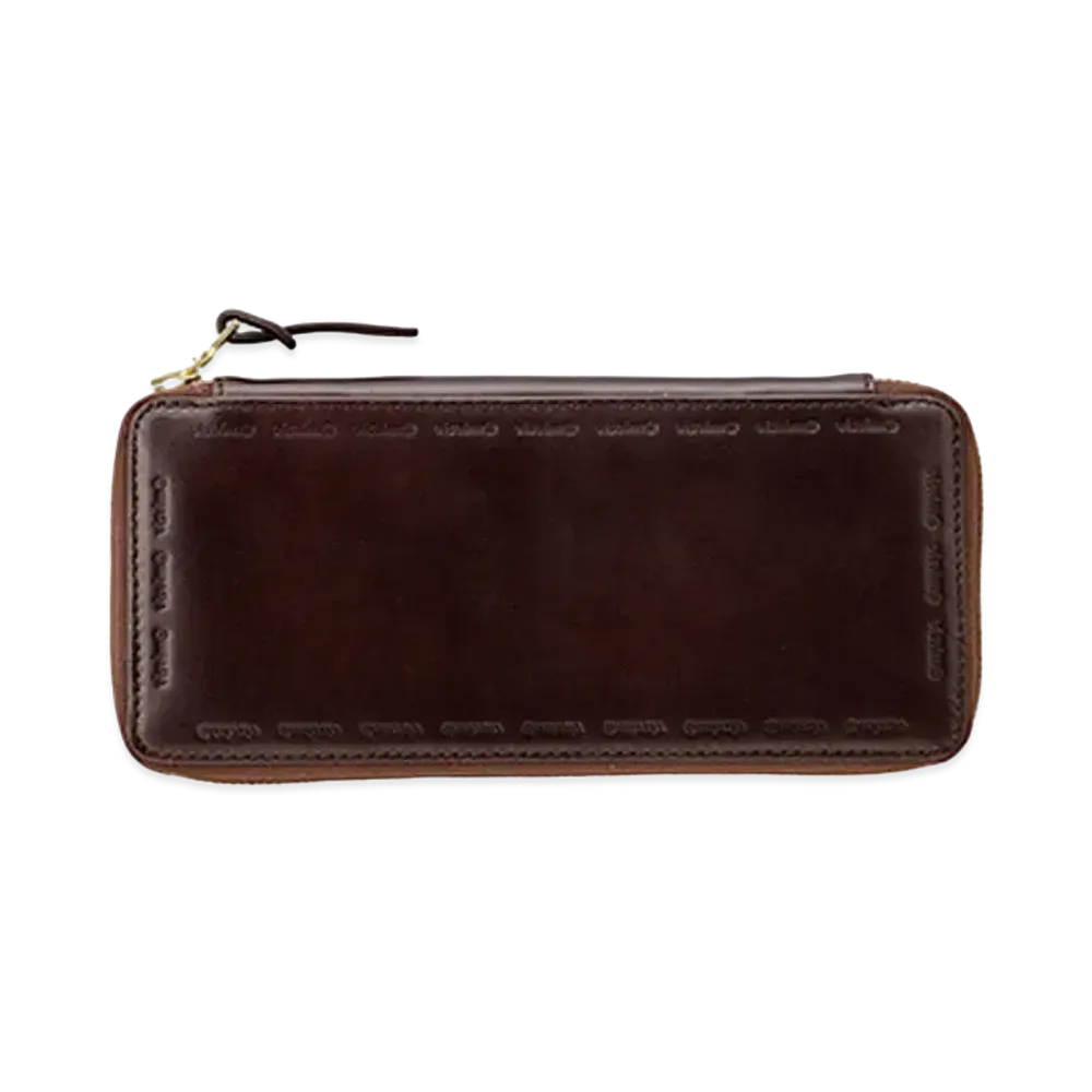 visvim LEATHER LONG WALLET "Dk.Brown"