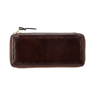 visvim LEATHER LONG WALLET "Dk.Brown"