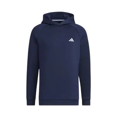 adidas Embossed Print Cardboard Knit Long Sleeve Hoodie "Collegiate Navy"