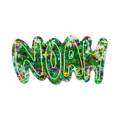 PRO WRESTLING NOAH 25th ANNIV \ ぱくちーひとみ uneune HAIR PIN "MULTI"