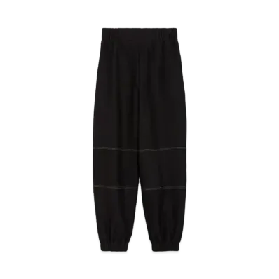 Max Mara Badesse Denim Look Jersey Jogger Pants "Black"