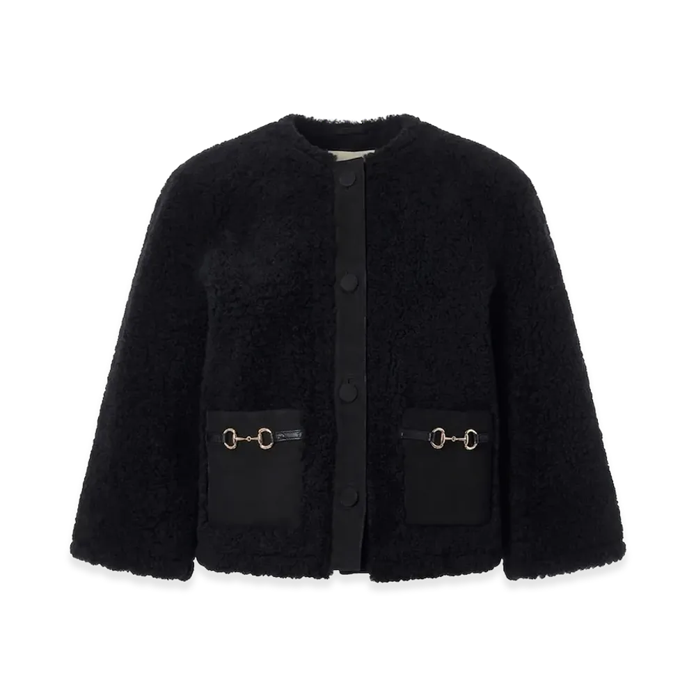 GUCCI Women's Coats "Black"