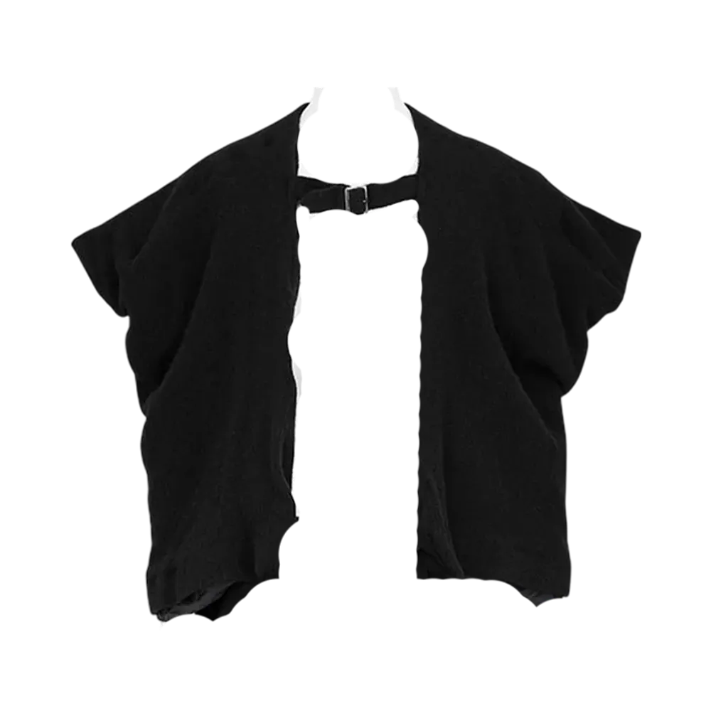 COMME des GARCONS HOMME PLUS Shoulder Cape "Black"