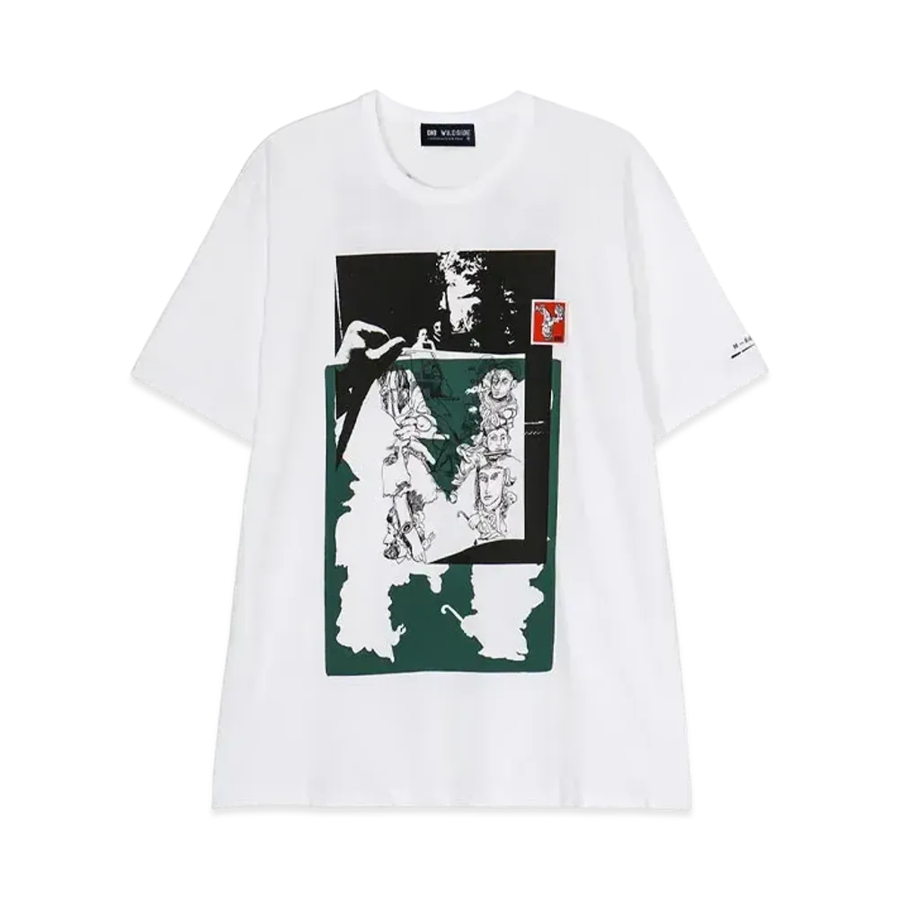 WILDSIDE Yohji Yamamoto x M/M (Paris) Artworks Series SS T-shirt (Edouard Manet) "White"