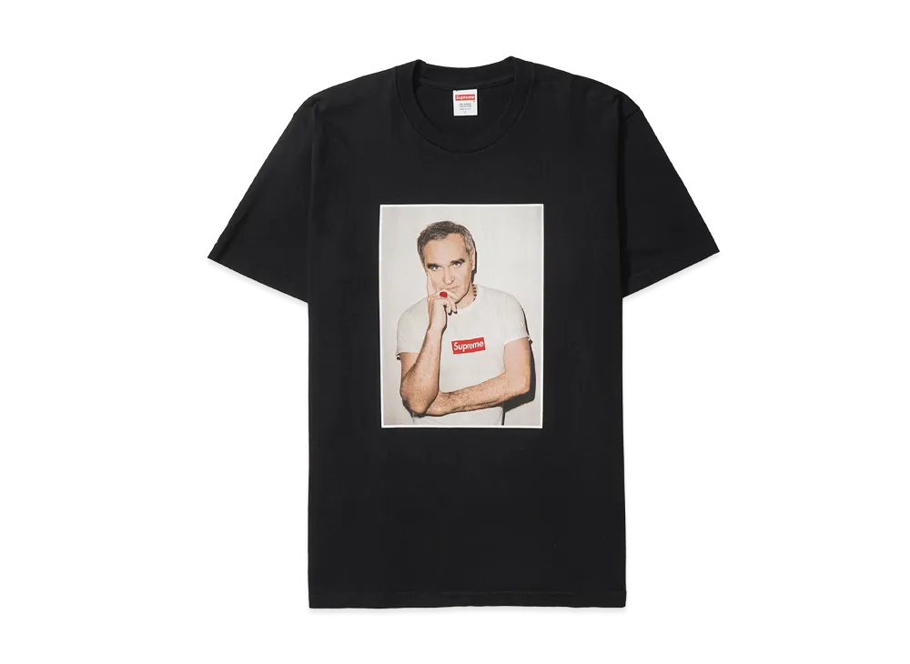シュプリーム モリッシー Tシャツ "ブラック"