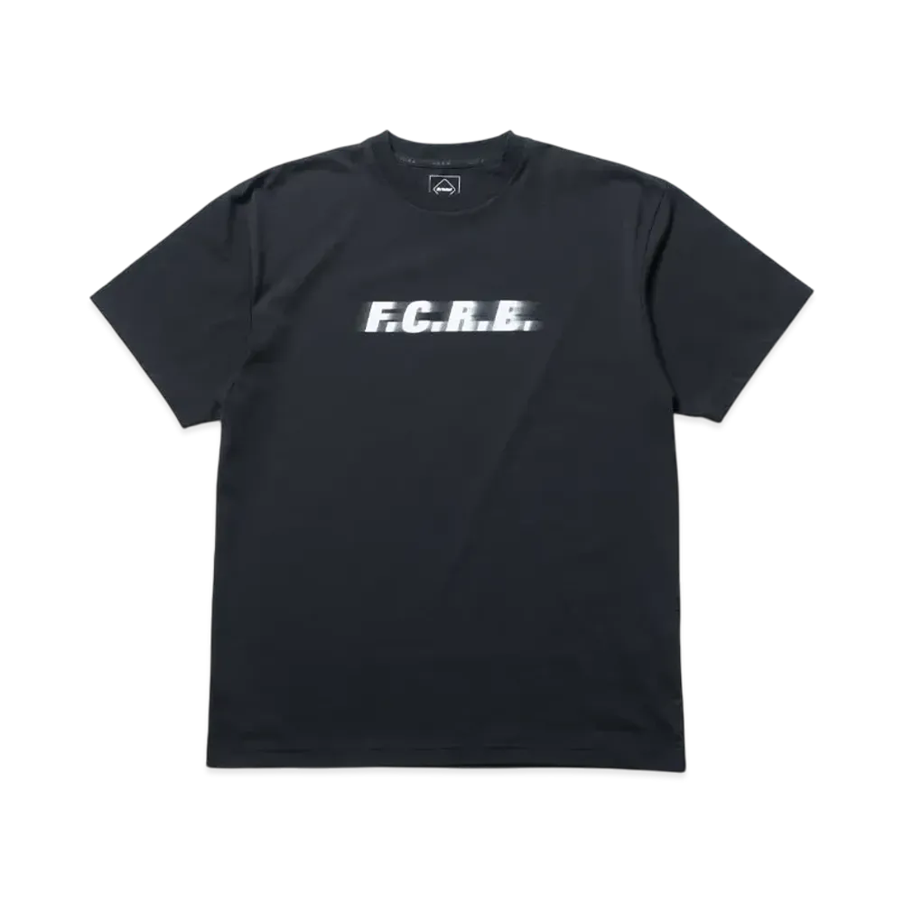 F.C.Real Bristol Blurred Logo Tee "Black"