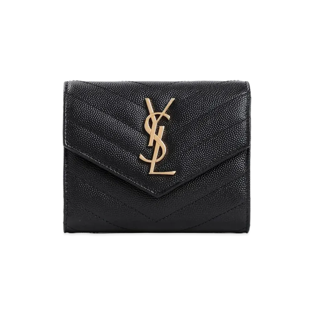 Saint Laurent Women's 'Envelop’ Wallet "Black"