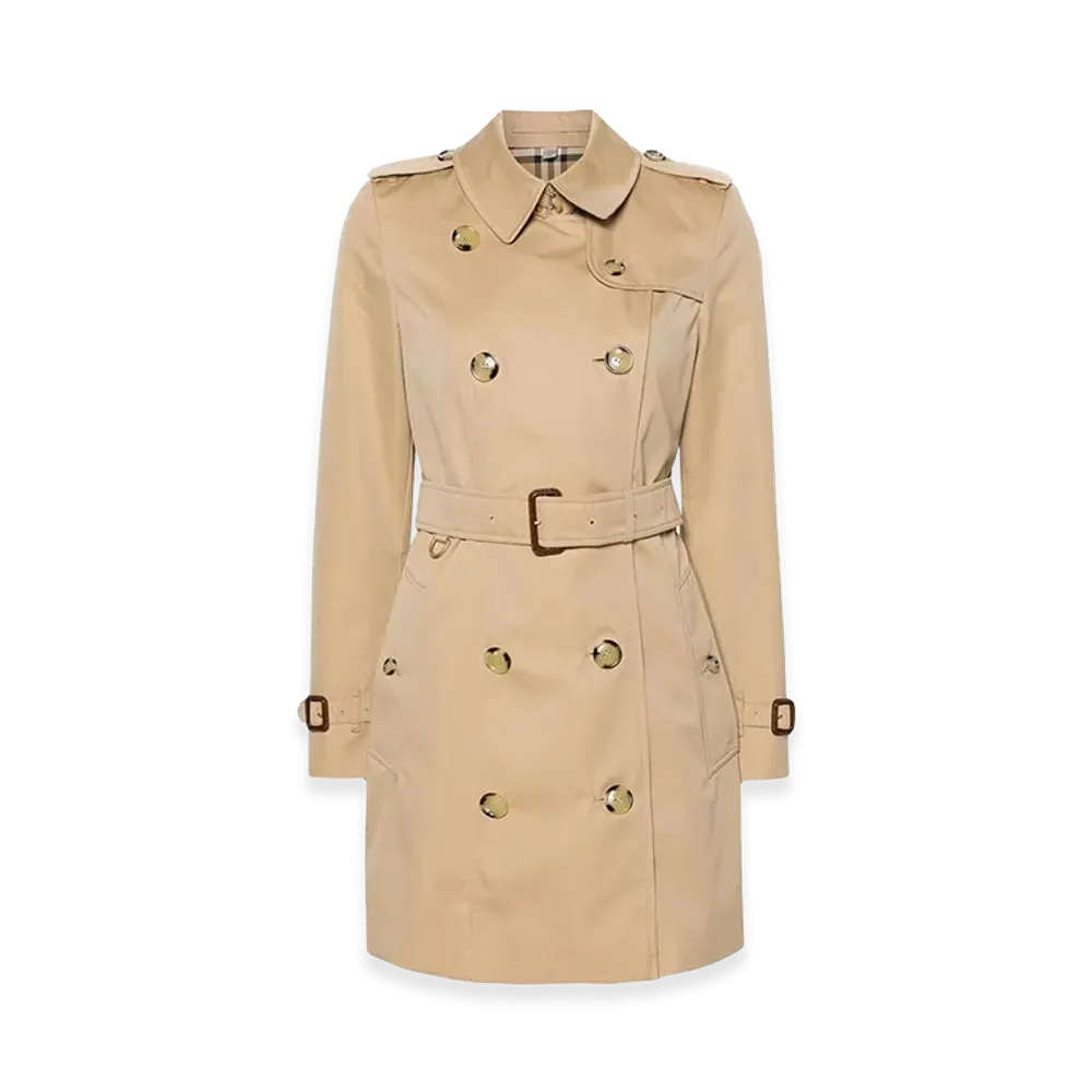 Burberry Women's Double-Breasted Trench Coat "Beige"