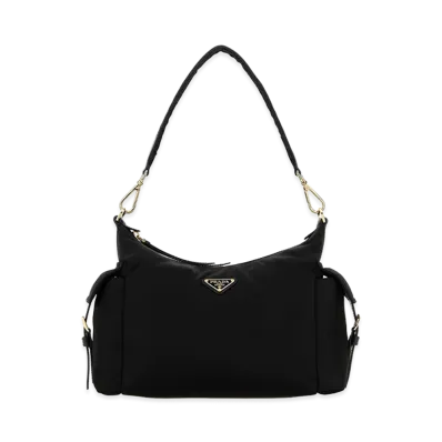 PRADA Women's Re-Nylon Shoulder Bag "Black"