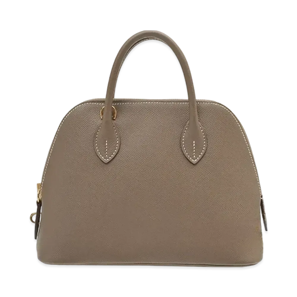 Hermes Bolide 1923 Veau Epsom "Etoupe/Gold"