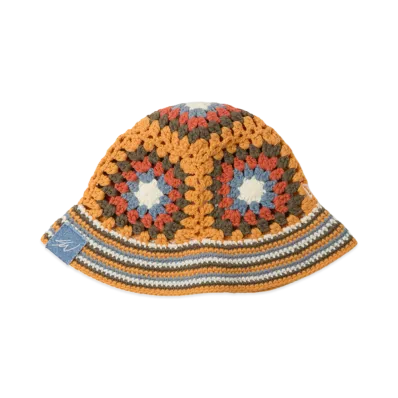 NEW ERA x Sean Wotherspoon Crochet Knit Bucket Explorer "Tango Orange"