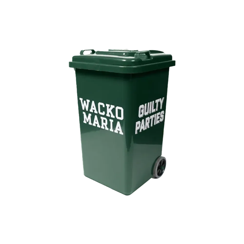WACKO MARIA Trash Can (Large) "Green"