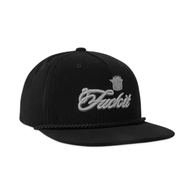 HUF Fuck It Lux Snapback "Black"