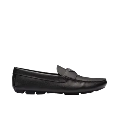 PRADA Saffiano Leather Driver "Black"