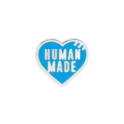HUMAN MADE Heart Pins "Blue"