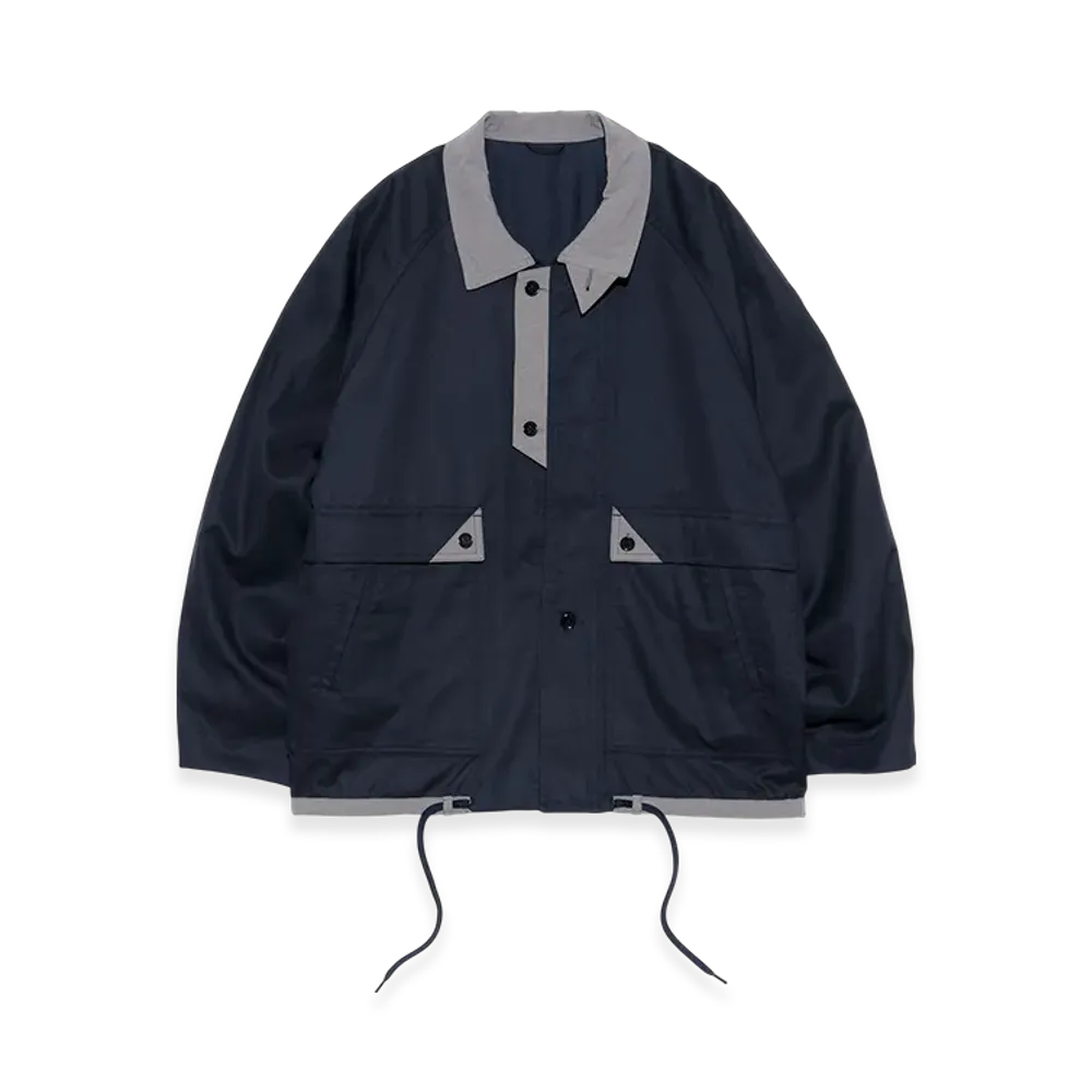 nanamica Tencel Cotton Chino Jacket "Navy"