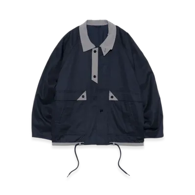 nanamica Tencel Cotton Chino Jacket "Navy"