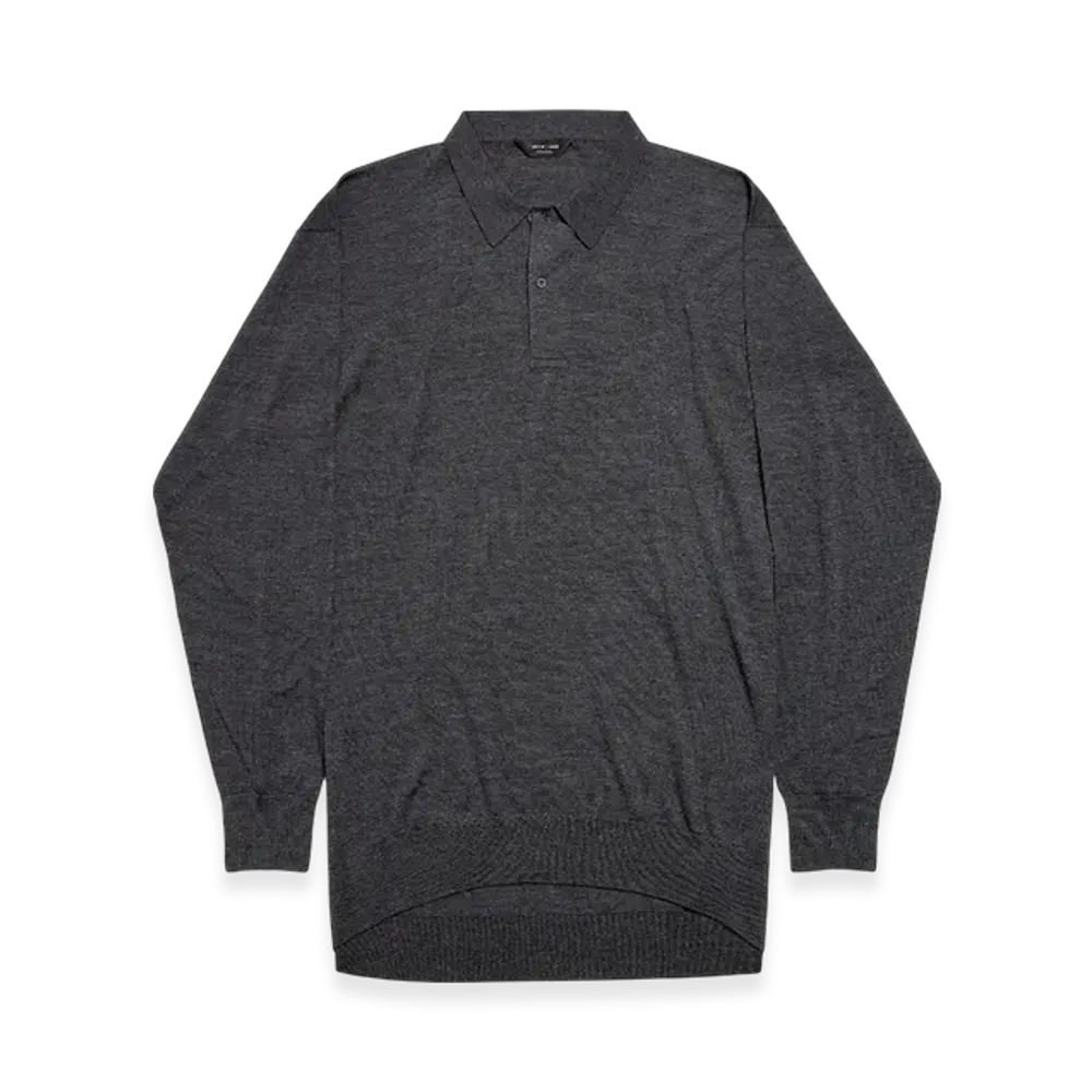 BALENCIAGA Polo Knit "Black"