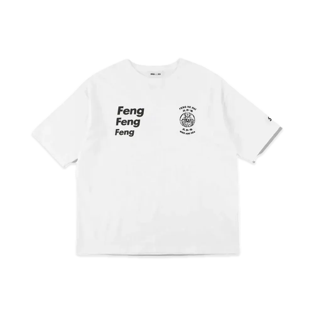 WIND AND SEA F-H-H Feng Feng Tee "White"