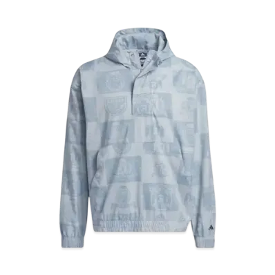 adidas GO-TO Crest Graphic Anorak "Collegiate Navy"