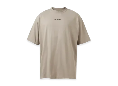 BALENCIAGA T-shirt in Cotton Jersey "Beige"
