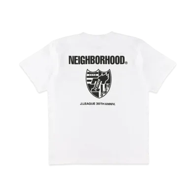 NEIGHBORHOOD x F.C. Tokyo Collab Short Sleeved T-shirt "White"