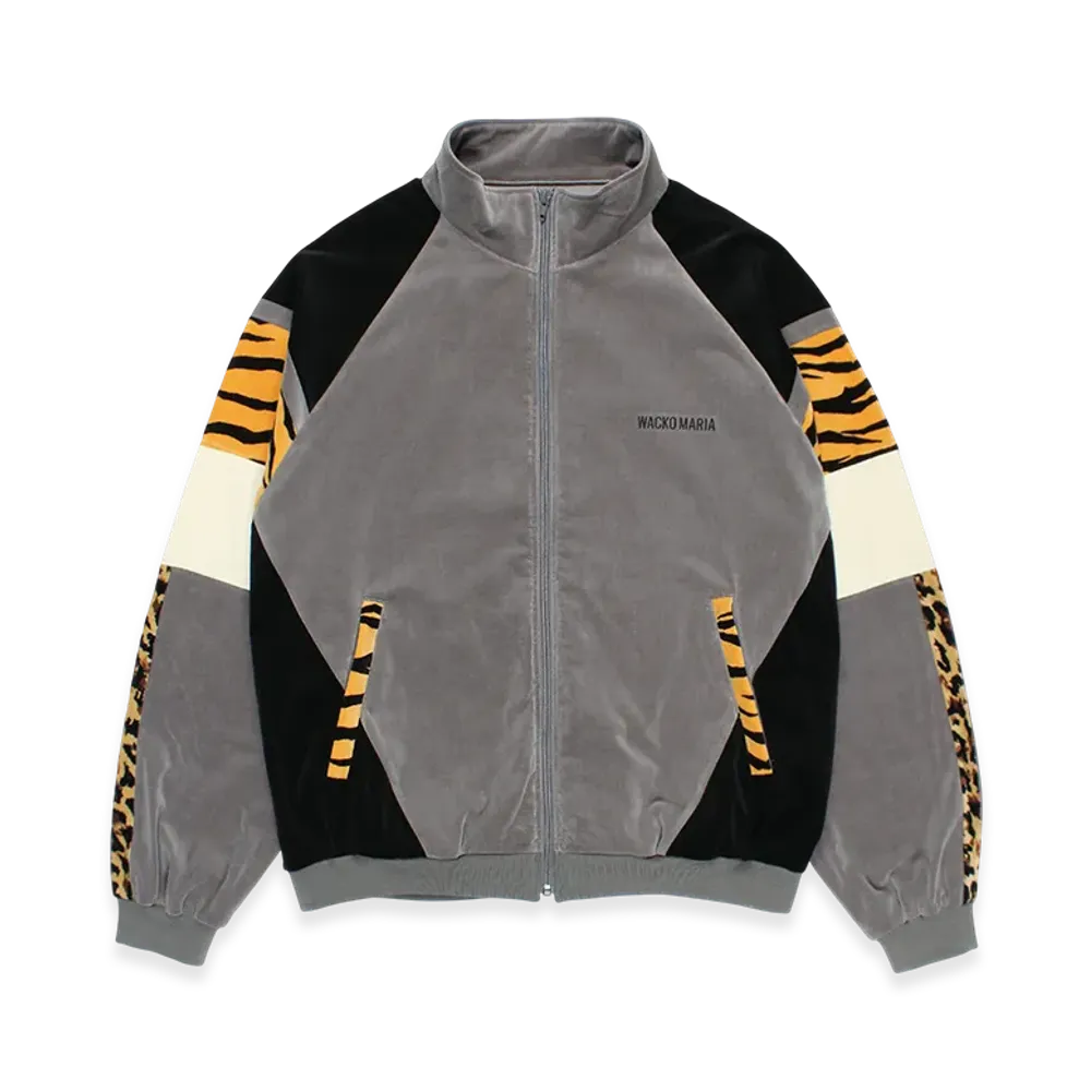 WACKO MARIA Velveteen Track Jacket "Gray"