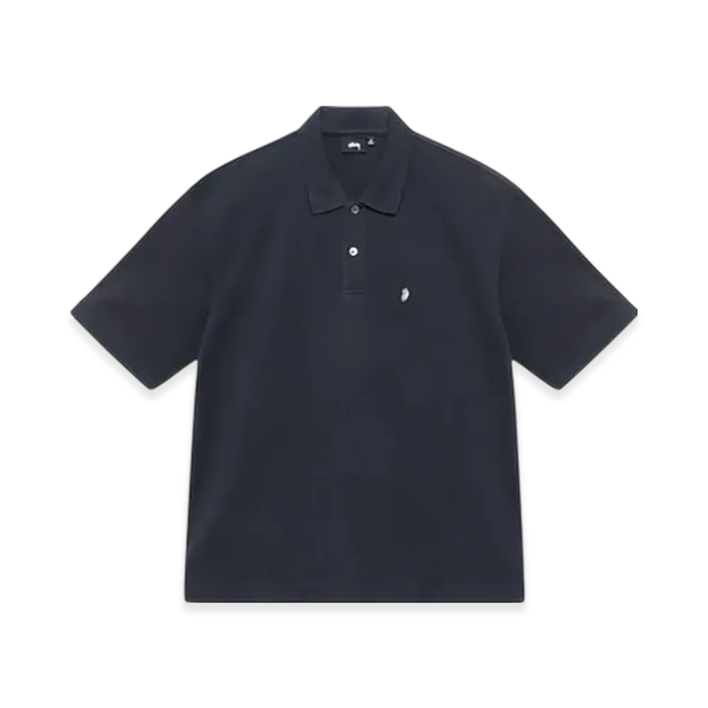 Stussy Classic Pique Polo "Black"