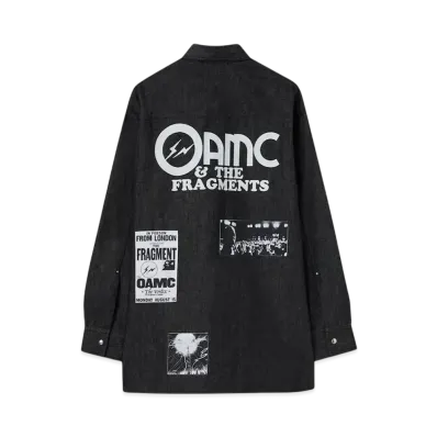 OAMC x FRAGMENT Over Shirts "Black"