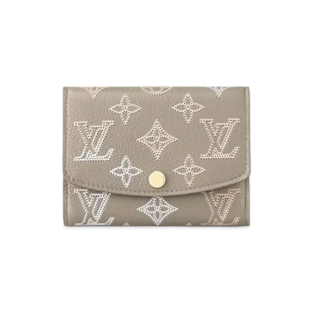 Louis Vuitton Victorine Wallet Mahina Leather "Gris"