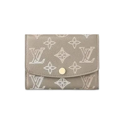 Louis Vuitton Victorine Wallet Mahina Leather "Gris"