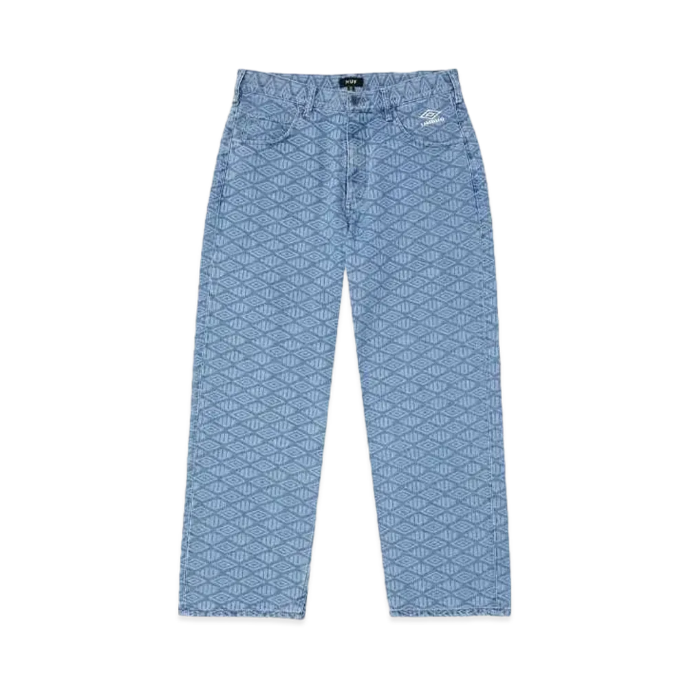 HUF x UMBRO Fall 24 Braned Etching Denim "Washed Indigo"